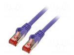 Patch cord | S/FTP | Cat: 6 | RJ45 plug,both sides | stranded | CCA