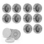 Riff Spare round microfiber cloth for window cleaning robots 10 pcs.