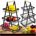 RoGer 3-Tier Fruit And Vegetable Basket