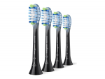 Philips | Replacement brush heads | HX9044/88 Sonicare Premium Plaque Defence | Heads | For adults | Number of brush heads included 4 | Black