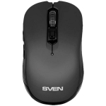 Computer mouse Sven Wireless mouse RX-560SW black (silent bt. 5+1bt. 800-1600DPI, Soft Touch, blister)