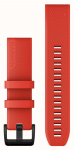 Garmin QuickFit 22mm Silicone Watch Strap for Garmin watches / red