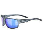 Uvex sportstyle 233 P Multi-sport glasses Unisex Full rim Grey