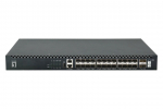 LevelOne 26-Port L3 Managed TOR Fiber Switch, 24x 1/10GbE SFP+, 2x 40/100GbE QSFP28, Hot-Swap Redundant Power Supply