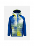 Kurtka puchowa m&Auml;&trade;ska PEAK PERFORMANCE M Helium Aop Down Hybrid Hood kolor multikolor - M