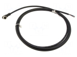 Cable: for sensors | PIN: 3 | M8 female | 2m | automatics