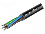 Wire | &Ouml;LFLEX&reg; HEAT 180 MS | silicone | 3G1.5mm2 | Cu | stranded | black