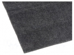 Upholstery cloth | 1500x700x3mm | anthracite | self-adhesive
