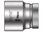 Socket: 6-angles | socket spanner | HEX 15/16" | 1/2" | 37mm | Zyklop