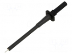 Measuring tip | 1A | 70VDC | 33VAC | black | Tip diameter: 0.8mm