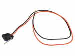 Microswitch SNAP ACTION | 0.1A/125VAC | 2A/12VDC | with lever | IP67