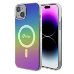 Guess GUHMP15MHITSK Hardcase IML Iridescent MagSa for iPhone 15 Plus/14 Plus 6.7"