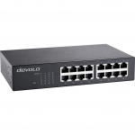 devolo Gigabit Ethernet Switch 16 Port 7235 black