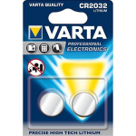 Varta CR2032 3V Lithium Coin Cell Battery, 6032-101-401
