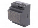 Power supply: switched-mode | 92W | 48VDC | 48&divide;48.7VDC | 1.92A | 270g