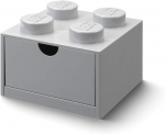 Room Copenhagen LEGO Desk Drawer 4 , storage box (grey, knobs)