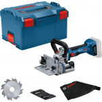 Bosch cordless flat dowel cutter GFF 18V-22 Professional Solo, 18 volt (blue/black, without battery and charger, in L-BOXX)