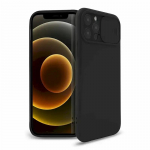 Fusion Camera Protect silikona aizsargapvalks Samsung Galaxy A25 5G | 24 4G melns