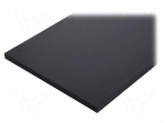 Sheet | Dim: 300x500mm | Thk: 20mm | black