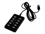 Moduł USB listwy zarządzalnej do podłączania czujnik&oacute;w - 10 port&oacute;w AVIZIO POWER