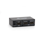 Equip HDMI 1.4 signaalijaotur 2-pordiline 4K/30Hz Black