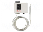 Sensor: thermostat with capillary | Output conf: SPDT | 16A | 400VAC