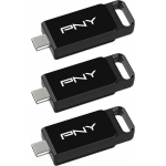 USB-m&auml;lupulk 128GB PNY Elite USB 3.2 TYPE-C jaem&uuml;&uuml;k 3-pakk