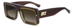 P&auml;ikeseprillid DSQUARED2 MEESTELE D2-0141-S-XL7 (L&auml;&auml;ts/Sild/K&otilde;rvakaar) 53/23/145 mm