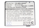 700 mAh for Emporia BTY26163