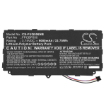 9000 mAh for Fujitsu FPB0327,FPCBP500