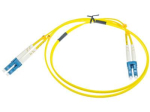 PATCHCORD ŚWIATŁOWODOWY SM 1M DUPLEX 9/125, LC/UPC-LC/UPC