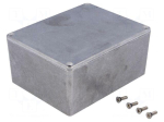 Enclosure: multipurpose | X: 94mm | Y: 120mm | Z: 57mm | 1590W | aluminium
