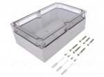 Enclosure: multipurpose | X: 162mm | Y: 252mm | Z: 90mm | TG ABS | ABS