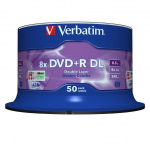 Płyty DVD+R DL Verbatim HP spindle (50szt)
