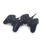 Gembird JPD-UDV2-01 Double USB Dual Vibration Gamepad