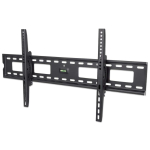 Manhattan Wall Mount for TV & Monitors (Tiltable), For screens 37" to 75", VESA compatibility: all between 200x200mm to 800x400mm - check the dimensions of the four mounting holes on back of screen to ensure it fits, Max 75kg, Black, Bracket