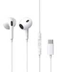 Wired headphones Baseus  Vadu austinas 1 1 m (USB-C) Encok CZ17  baltas A00170000213-Z1 (6932172655884)