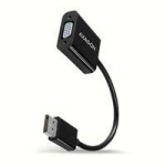 Cable Axagon  AXAGON RVD-VGN DisplayPort auf VGA Adapter  WUXGA - schwarz