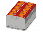 Splice terminal: rail | 24A | 450V | push-in | PA | L: 21.7mm | 0.14&divide;4mm2