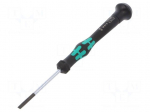Screwdriver | slot | precision | 3,0x0,5mm | Series: Kraftform Micro