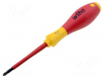 Screwdriver | insulated | Phillips | PZ1 | Blade length: 80mm | 1kVAC