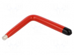 Key | hexagon keys,insulated | HEX 10mm | tool steel | 1kV