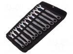 Key set | combination spanner,with ratchet | Pcs: 11