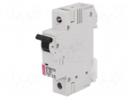 Circuit breaker | 230VAC | Inom: 16A | Poles: 1 | DIN | Charact: C | 10kA