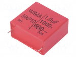 Capacitor: polypropylene | 1uF | 37.5mm | &plusmn;10% | 41.5x20x39.5mm | 1kVDC