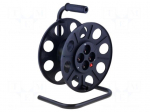 Cable reel | with socket | Sockets: 4
