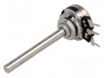 Potentiometer: shaft | single turn | 2.5k&Omega; | 200mW | THT | 4mm | metal