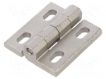 Hinge | Width: 40mm | stainless steel | H: 45mm | adjustable