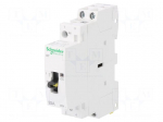 Contactor: 2-pole installation | NO x2 | 220VAC | 25A | DIN | ICT | 500V