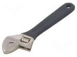 Key | adjustable | 150mm | Max jaw capacity: 19mm | forged,satin